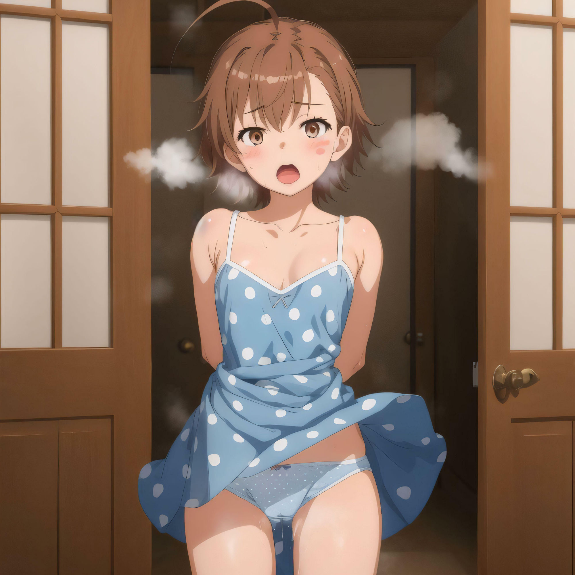 サンプル画像4:おなかがすいたよ(こころのまど) [d_418940]