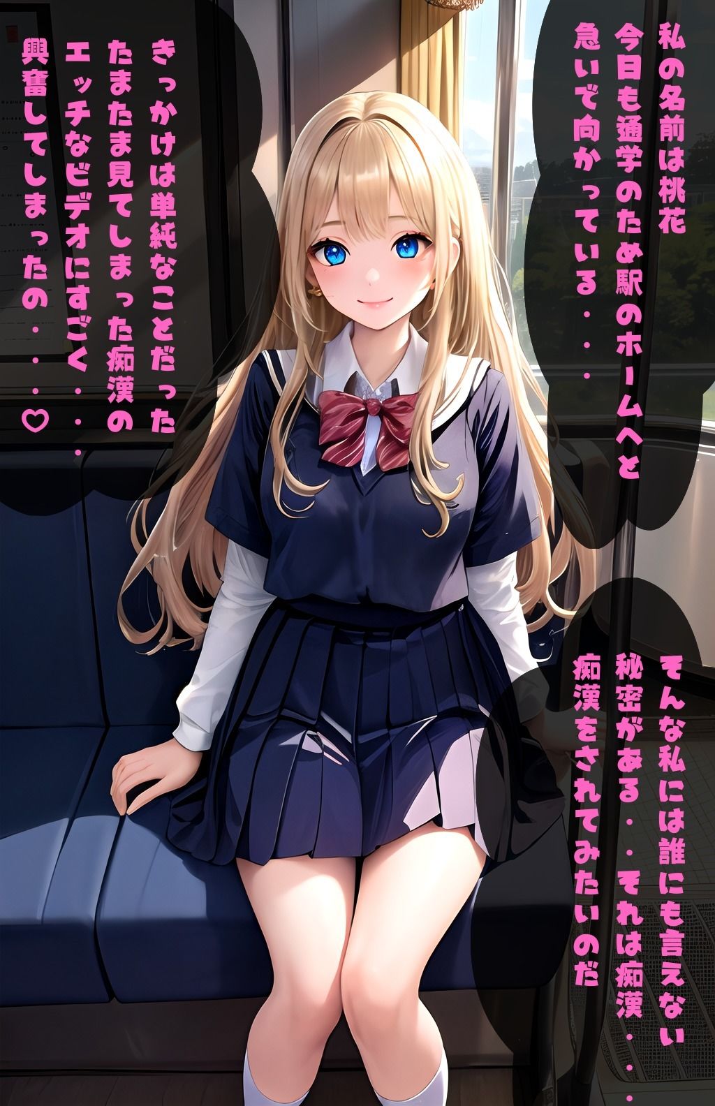 サンプル画像1:金髪JK 痴●願望(くりいむぱい) [d_418979]