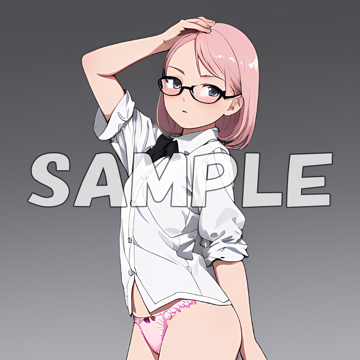 サンプル画像6:きまぐれ眼鏡ッ娘おぱんつ03(牡丹桜) [d_419000]