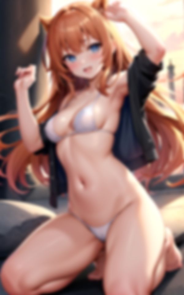 サンプル画像3:僕と先輩の夏の思い出〜君のこともっとしりたいな〜(ぱこぱこの夢) [d_419035]