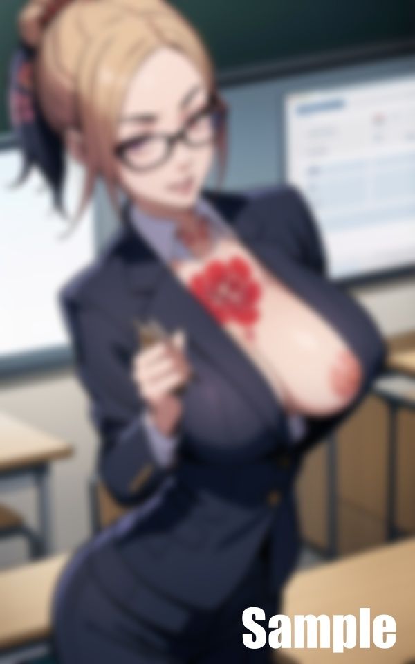 サンプル画像1:和彫り教師(ねくらふ) [d_419038]