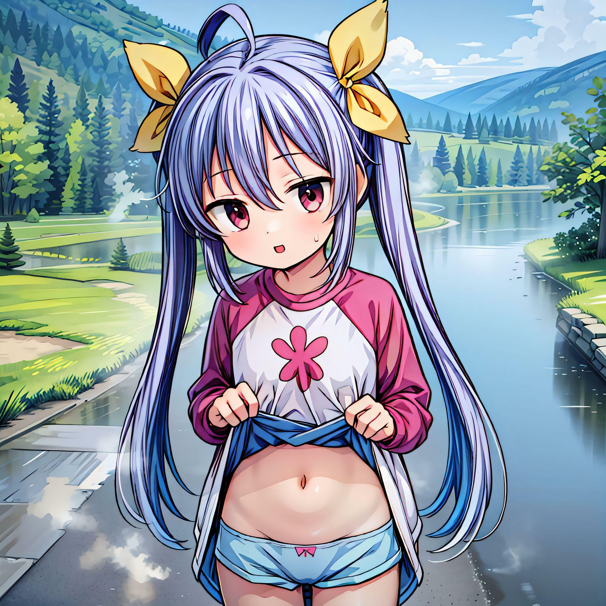 サンプル画像3:逃がさないのん(星明かり) [d_419084]