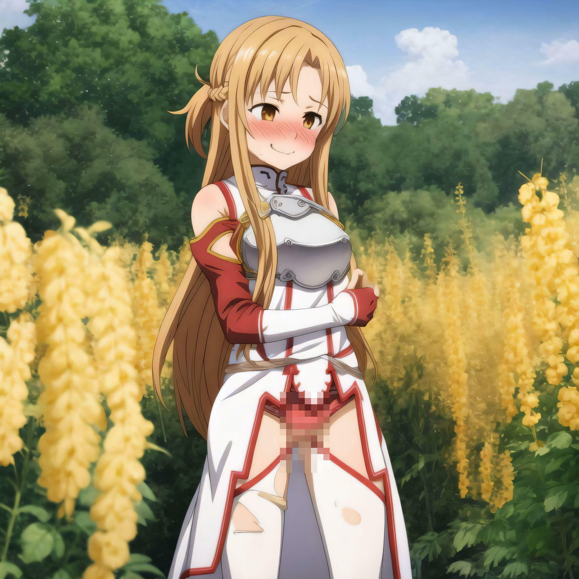 サンプル画像2:もう戦わない(花咲く) [d_419092]