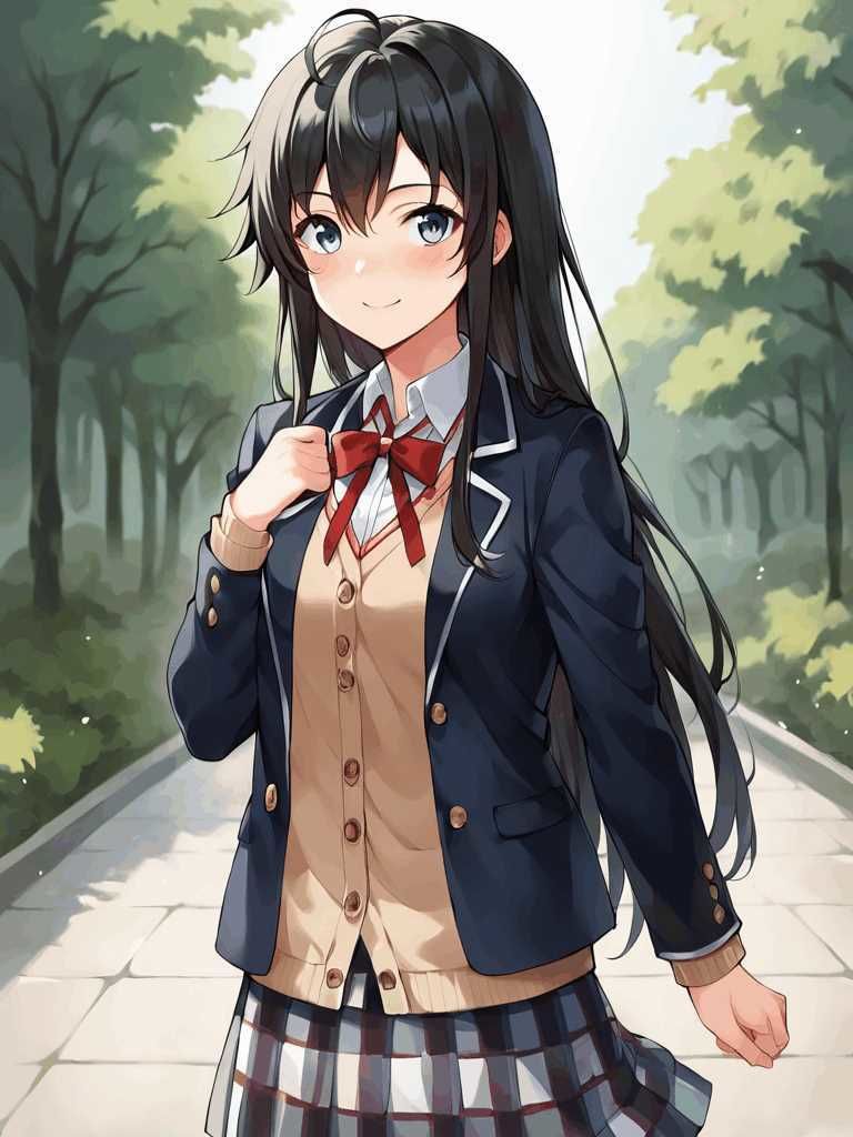 サンプル画像1:雪◯下雪乃とエッチ(Big-oppai) [d_419098]