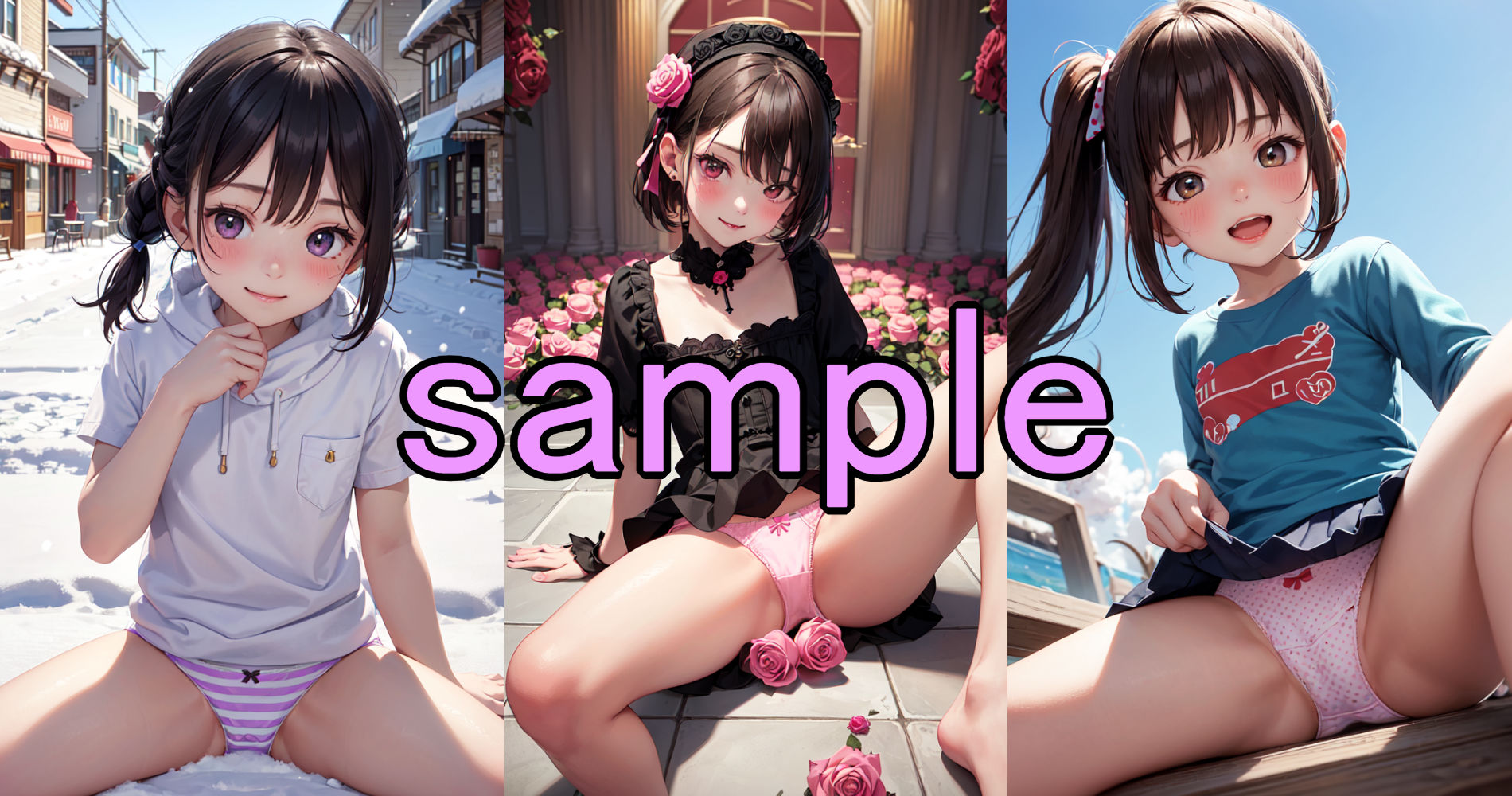 サンプル画像1:「内申点あげたいんだよね？」コットンぱんつ好きのド変態先生が持ってるお宝写真♪part4(晴れ時々ロリポップ) [d_419115]