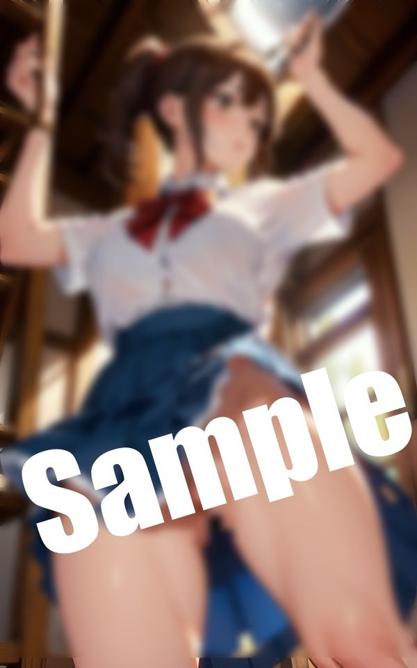 サンプル画像2:ノーパンを下から覗き見〜童顔の巨乳美女が恥ずかしい姿に…(露出系美女クラブ) [d_419207]