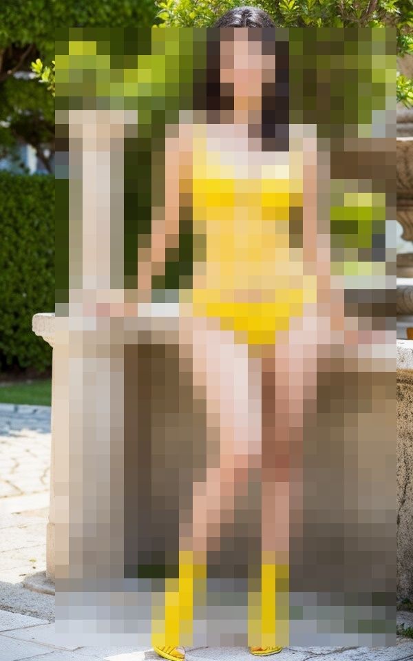 サンプル画像2:いつもは頼りがいがある先輩だけど下着姿はとてもエロく惹きつけられる(YINGGUO) [d_419240]