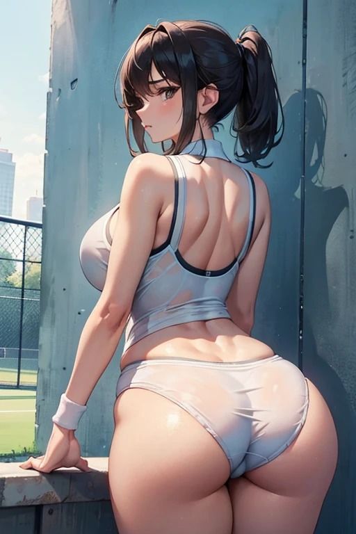 サンプル画像1:テニス部催●女子写真集4 〜お尻中心CG集編〜(fundreamer) [d_419253]