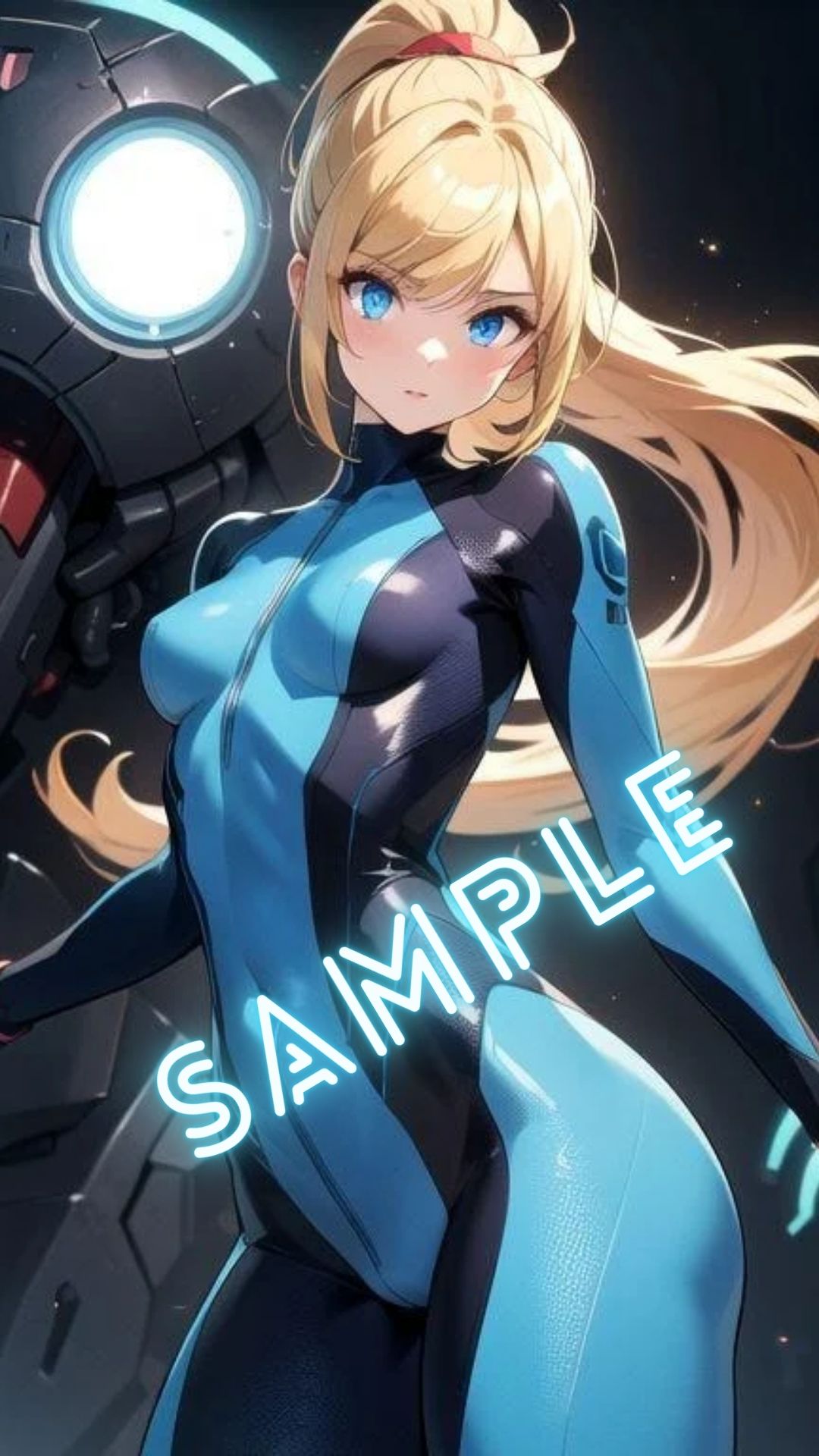 サンプル画像3:メト◯イド サムス・ア◯ン ゼロスーツサ◯ス風 画像集(パンティー旅情) [d_419259]