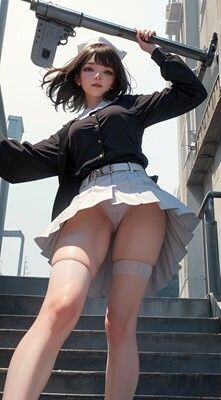 サンプル画像3:パンチラナース(kakikomiai) [d_419260]