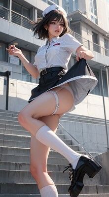 サンプル画像6:パンチラナース(kakikomiai) [d_419260]