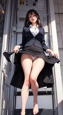 サンプル画像2:ローアングル会社員パンチラ(kakikomiai) [d_419281]