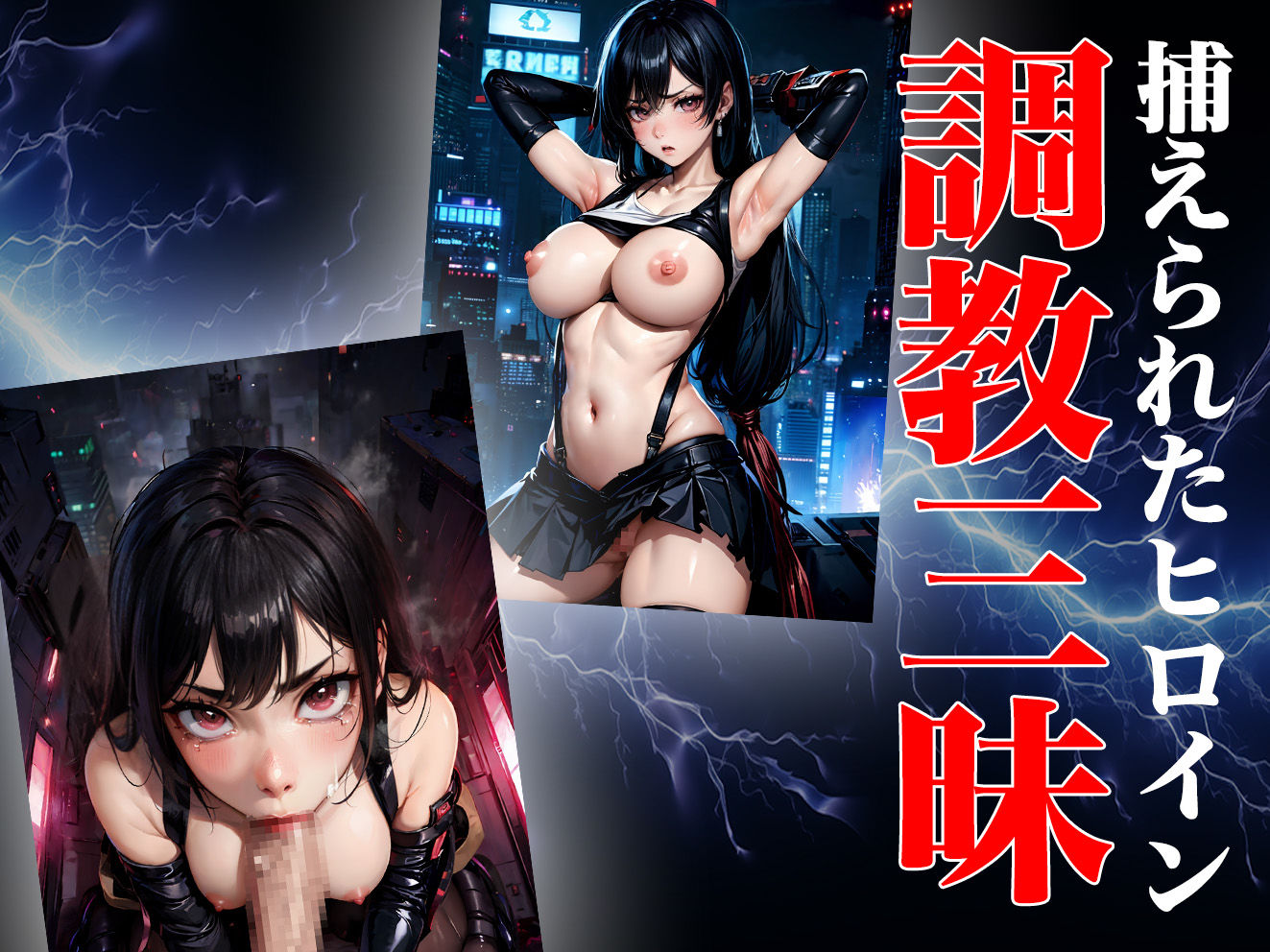 サンプル画像2:ヒロイン号泣敗北 ティ〇ァ・ロック〇ート編(はくだく工房) [d_419284]