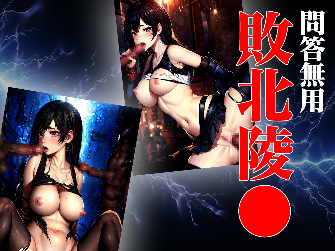 サンプル画像3:ヒロイン号泣敗北 ティ〇ァ・ロック〇ート編(はくだく工房) [d_419284]