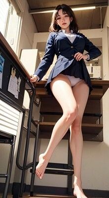 サンプル画像2:ローアングル会社員パンチラ2(kakikomiai) [d_419286]