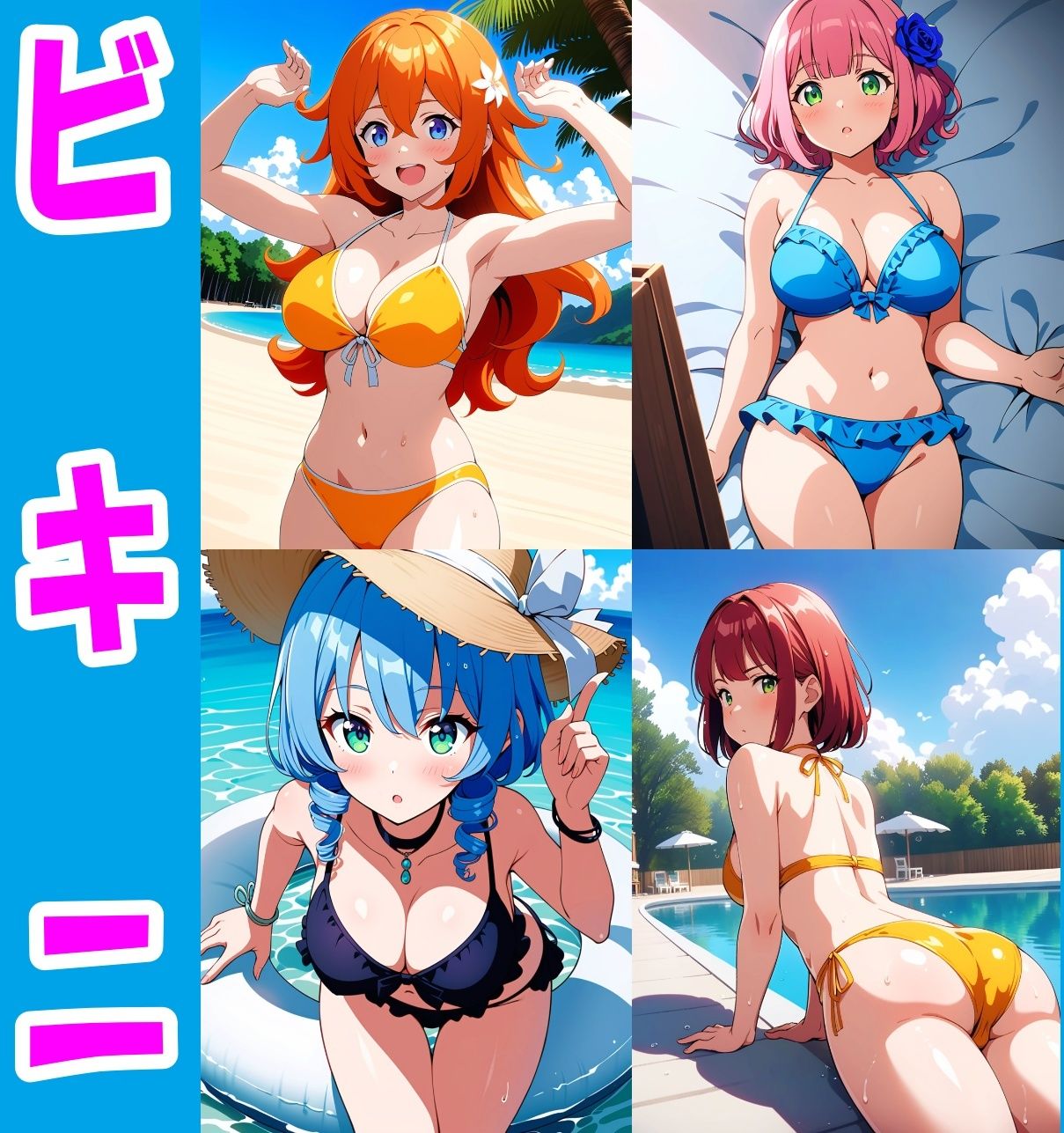 サンプル画像1:水着のおかずCG集(あいのおかずや) [d_419447]