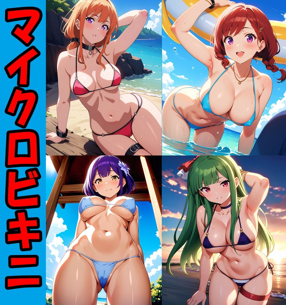 サンプル画像4:水着のおかずCG集(あいのおかずや) [d_419447]