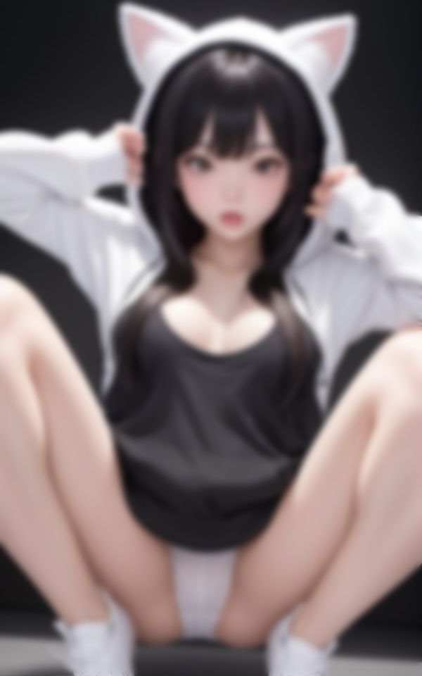 サンプル画像1:可愛い猫コスで男を挑発するアソコが濡れ濡れ淫乱美女(ラブLABO) [d_419470]