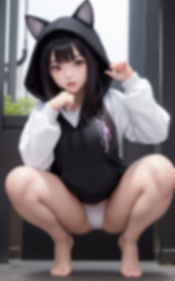 サンプル画像4:可愛い猫コスで男を挑発するアソコが濡れ濡れ淫乱美女(ラブLABO) [d_419470]