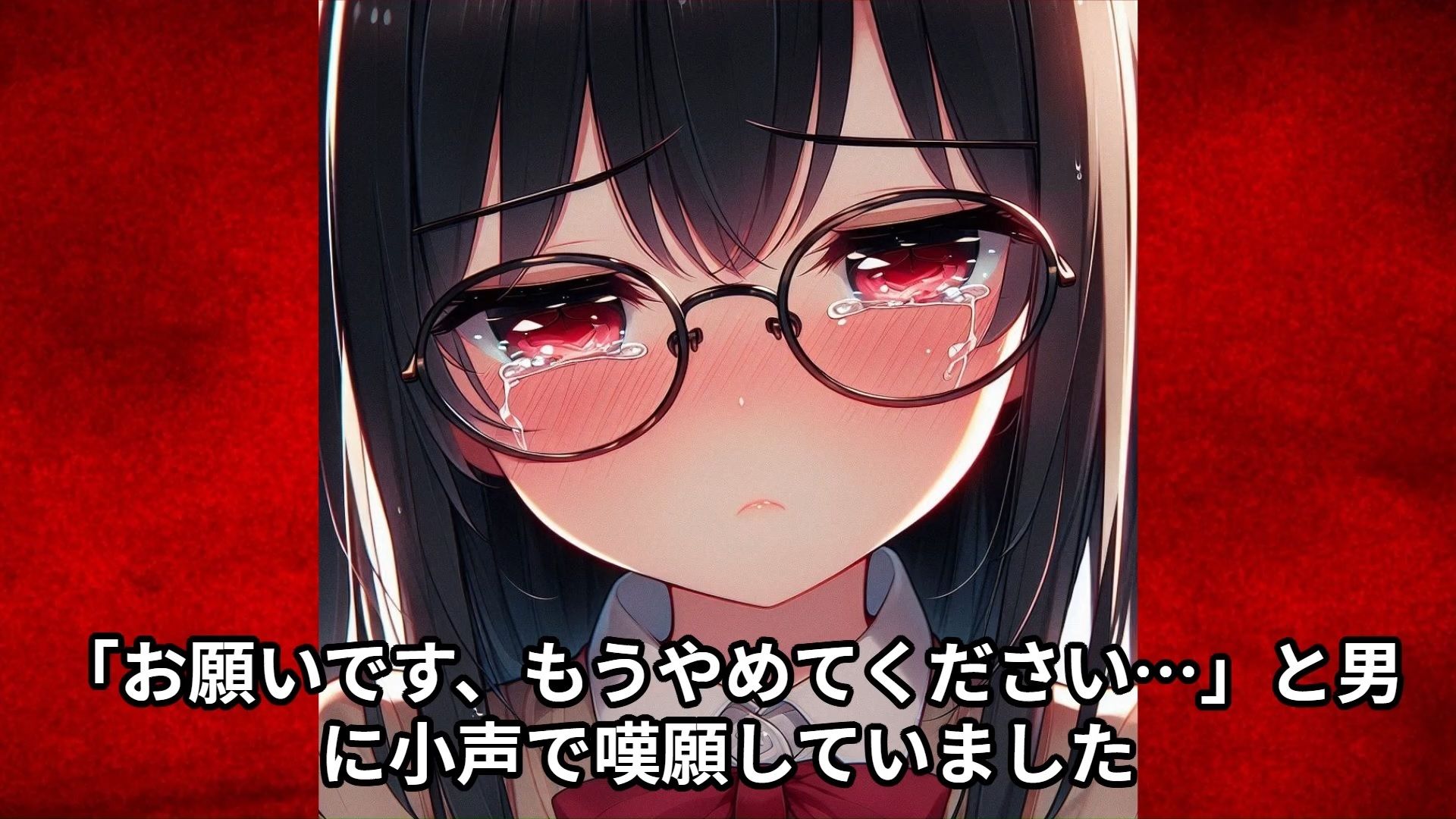 サンプル画像6:【J◯痴●体験告白】J◯3の眼鏡で生徒会長だけどかわいい妹が無理やり絶頂させられた話(少女痴●体験告白) [d_419472]