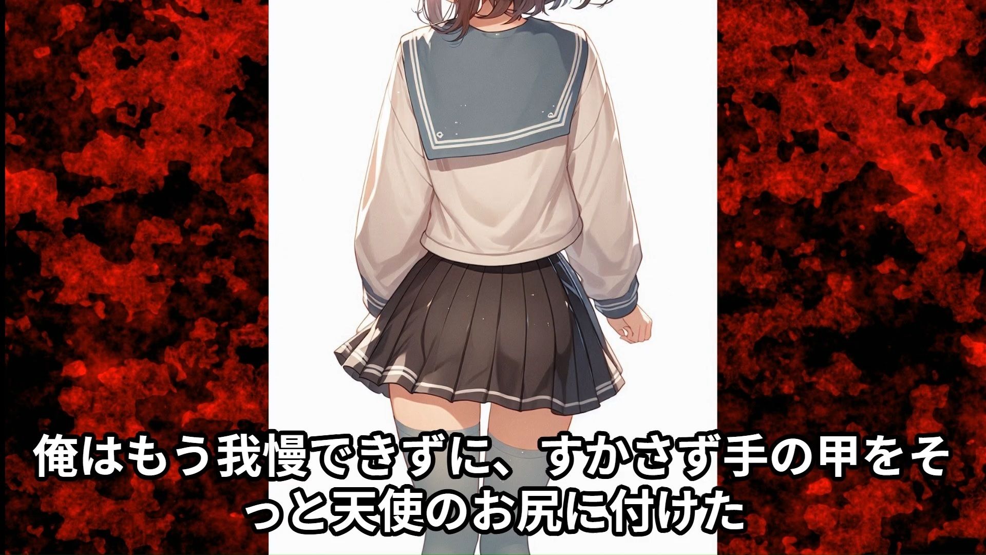 サンプル画像2:【J○痴●体験告白】天使のようなJ○を1年間、満員電車で汚し続けた俺(少女痴●体験告白) [d_419490]