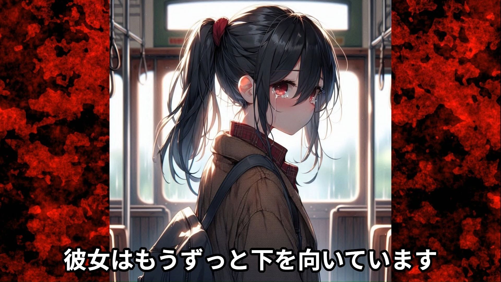 サンプル画像6:【J○痴●体験告白】修学旅行中の○○○○○が都会の慣れない満員電車で痴●に弄ばれる話(少女痴●体験告白) [d_419493]