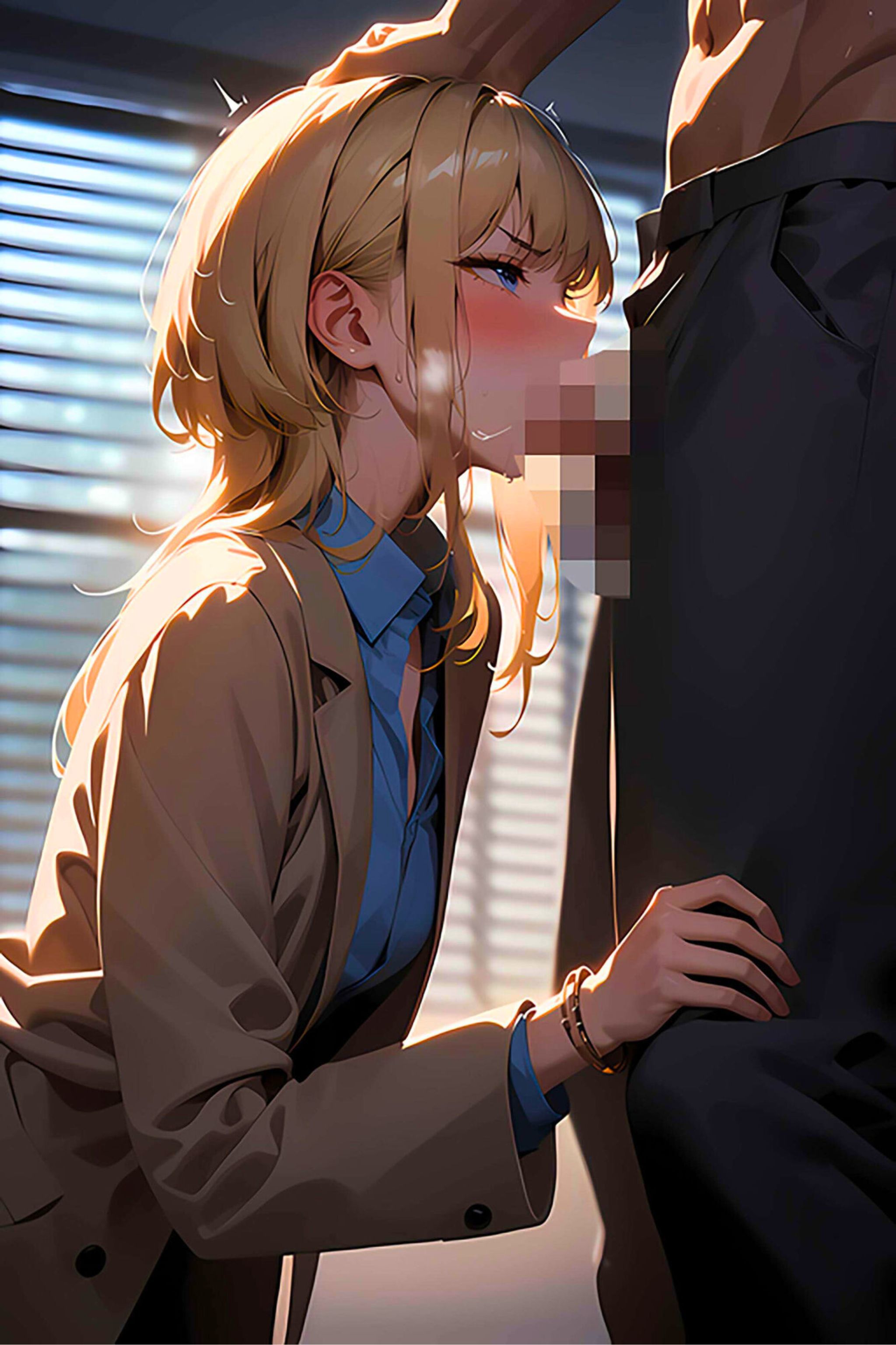 サンプル画像6:弱みを握られ服従する生意気上司OL(ピープル井上) [d_419505]