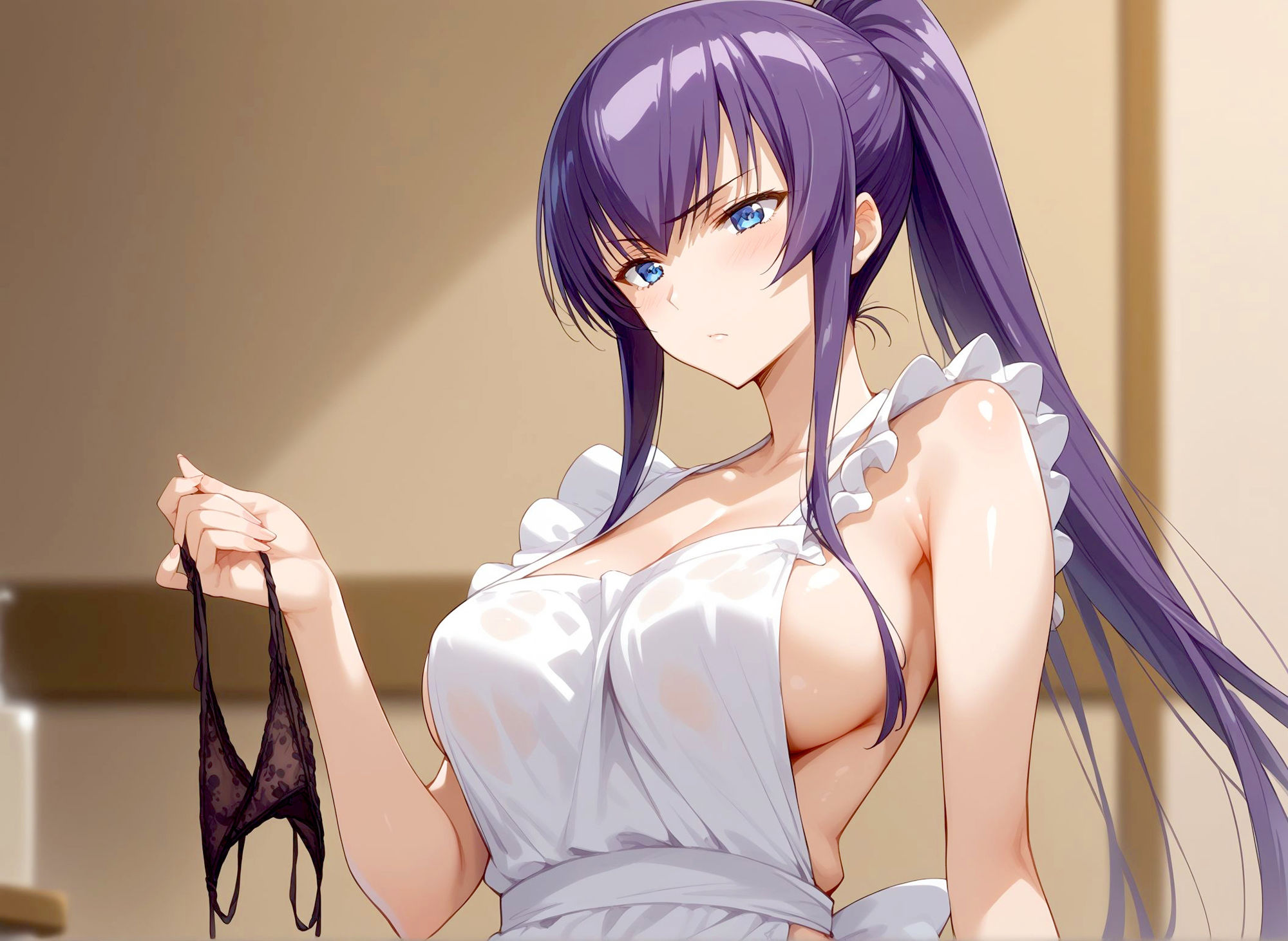 サンプル画像1:【学園欲次録】不審者に襲われ性欲のはけ口と化した毒島(クラブAIアニメ) [d_419583]