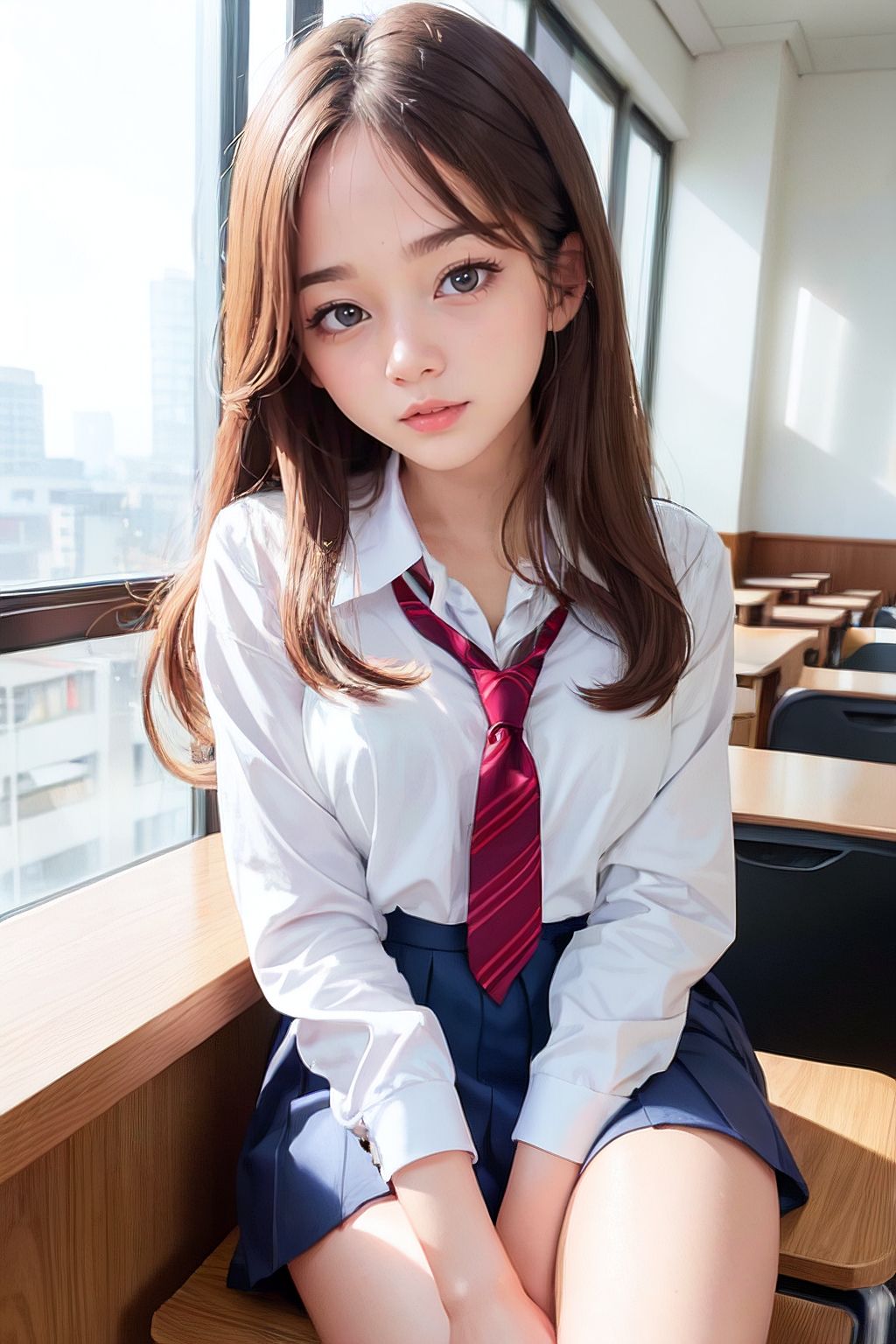 サンプル画像2:放課後 秘密の撮影会 ロングヘア 前編 ks82on kh-ipシリーズ(まめまめクリ子3D リアル) [d_419595]