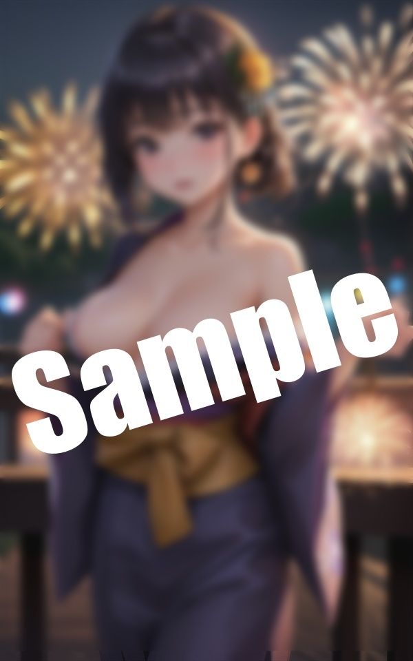 サンプル画像1:浴衣姿の後輩を乳首攻め〜おっぱいを露出しながら誘惑されて…「エッチな気分になっちゃった」(妄想パラダイス) [d_419684]