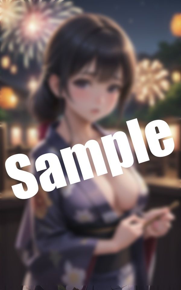 サンプル画像2:浴衣姿の後輩を乳首攻め〜おっぱいを露出しながら誘惑されて…「エッチな気分になっちゃった」(妄想パラダイス) [d_419684]