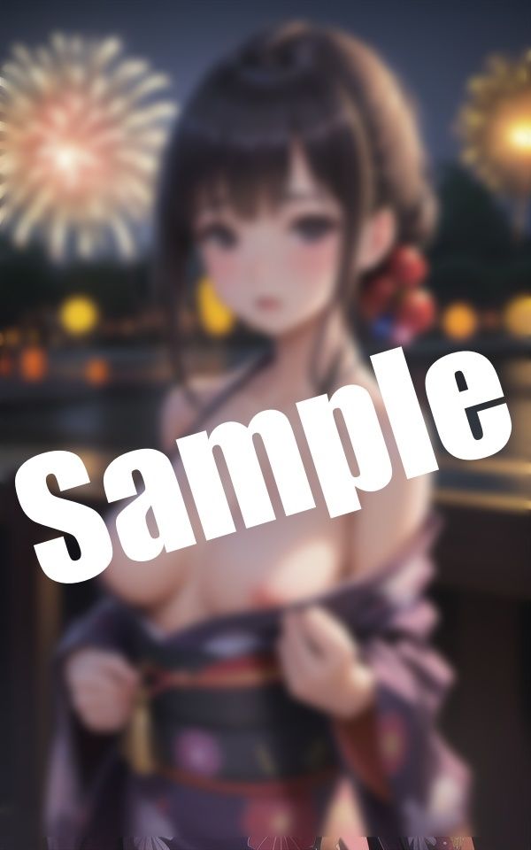 サンプル画像4:浴衣姿の後輩を乳首攻め〜おっぱいを露出しながら誘惑されて…「エッチな気分になっちゃった」(妄想パラダイス) [d_419684]