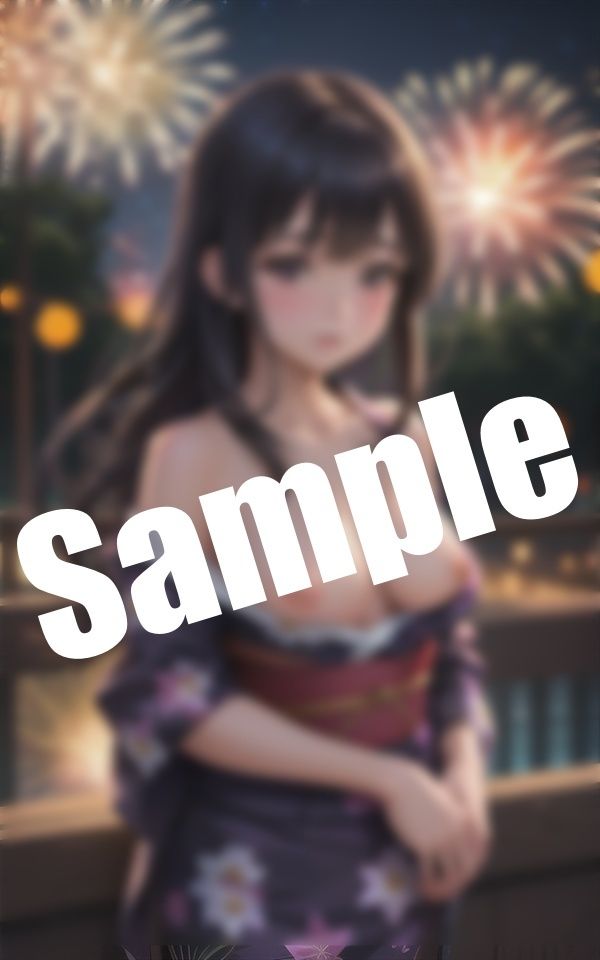 サンプル画像5:童顔の浴衣美女が大胆露出〜おっぱいを露出しながら誘惑されて…「私の乳首さわってみませんか？」(露出系美女クラブ) [d_419695]