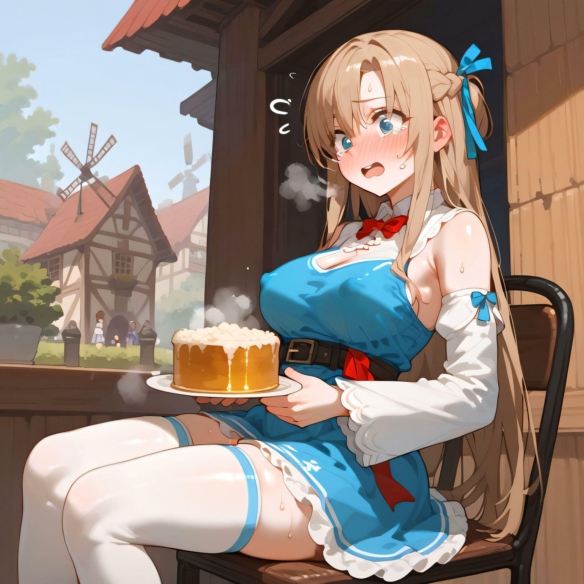 サンプル画像4:気持ちを込めて(アクアリーナ) [d_419737]