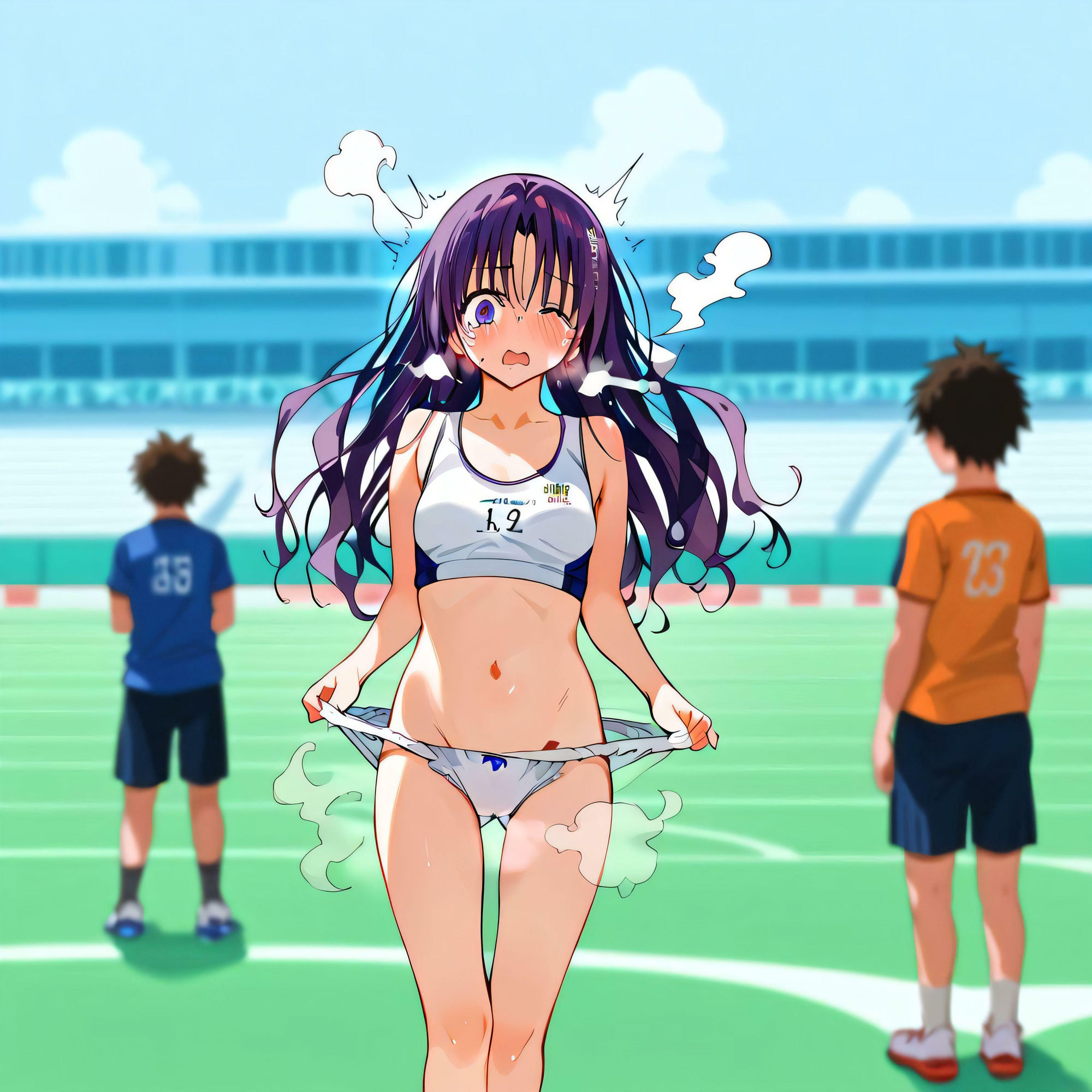 サンプル画像3:君の瞳に露出イン(フェアリーテック) [d_419739]