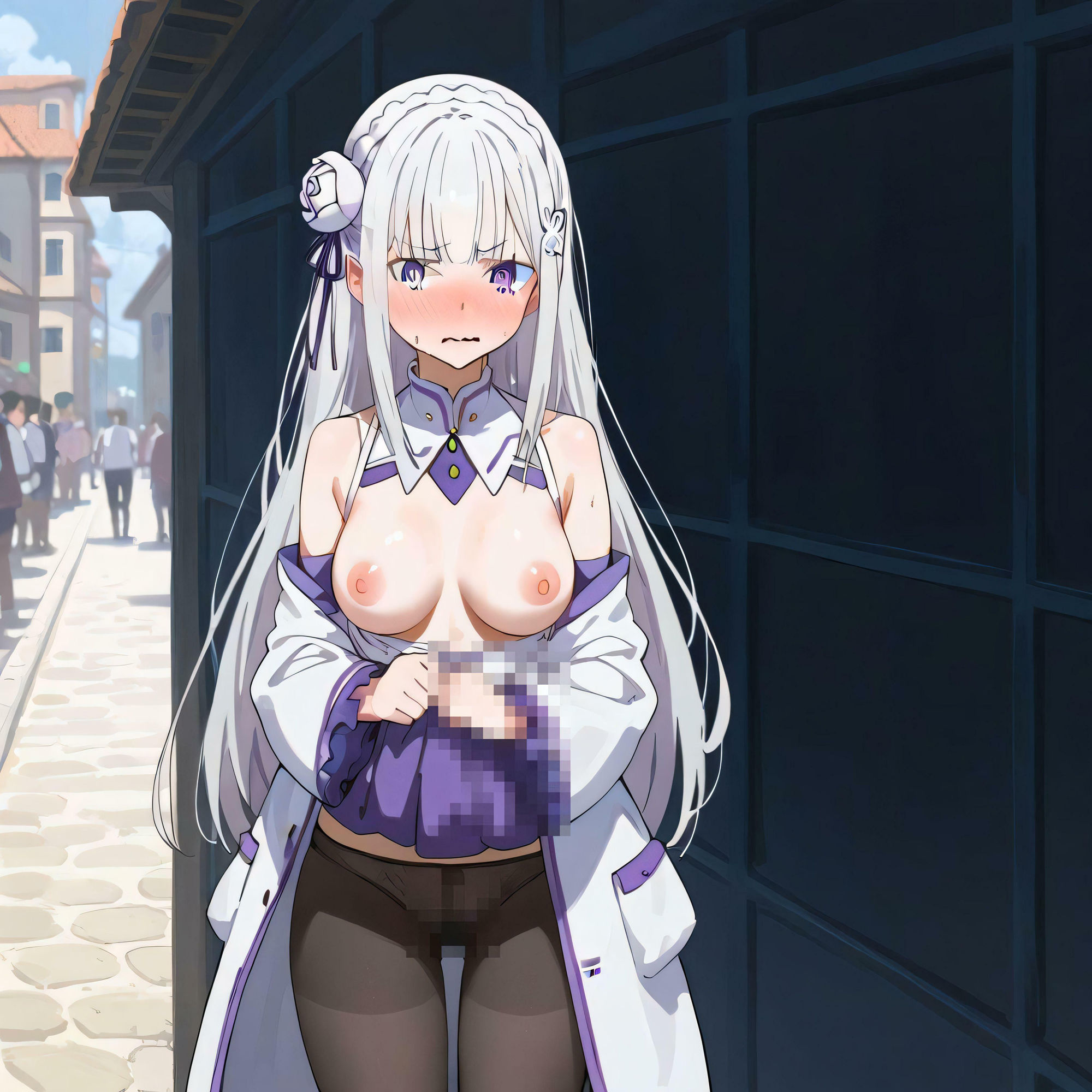 サンプル画像5:握手しようとしたの(オーロラアーク) [d_419741]