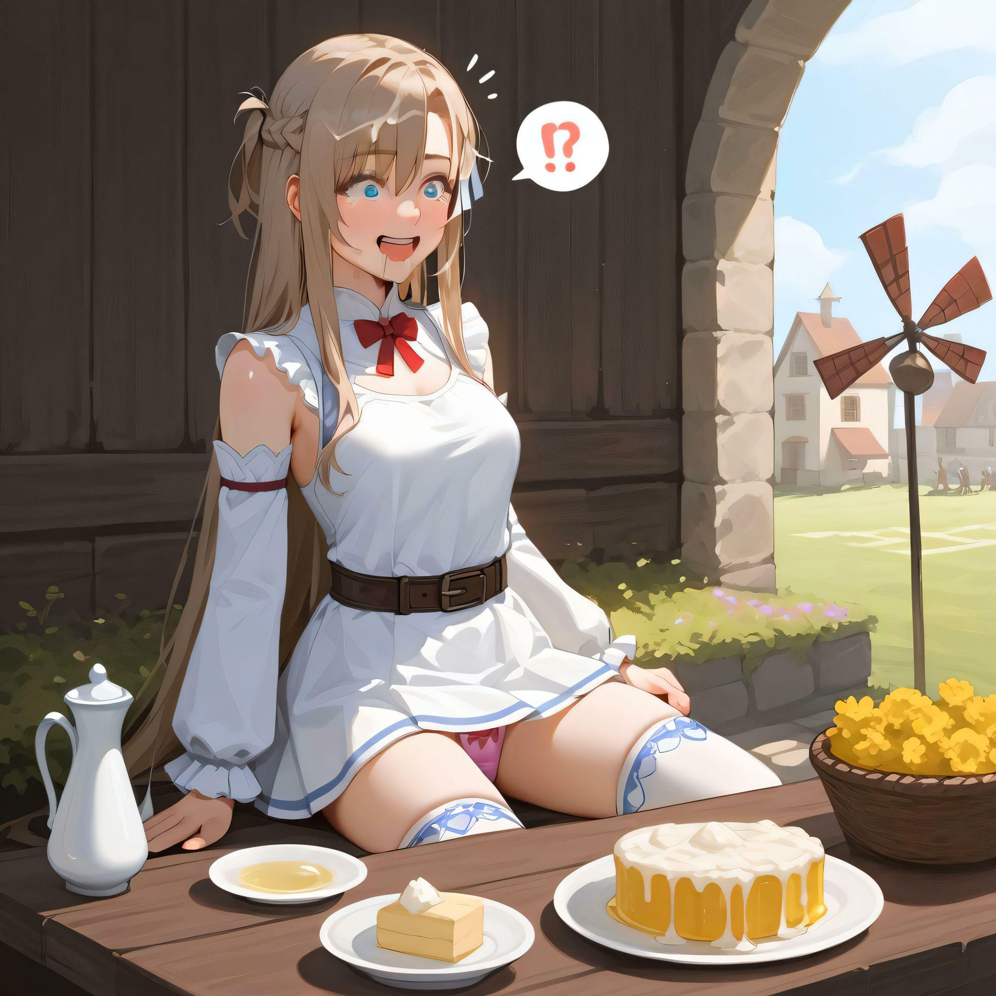 サンプル画像3:えさの時間(フレアテクニカ) [d_419750]