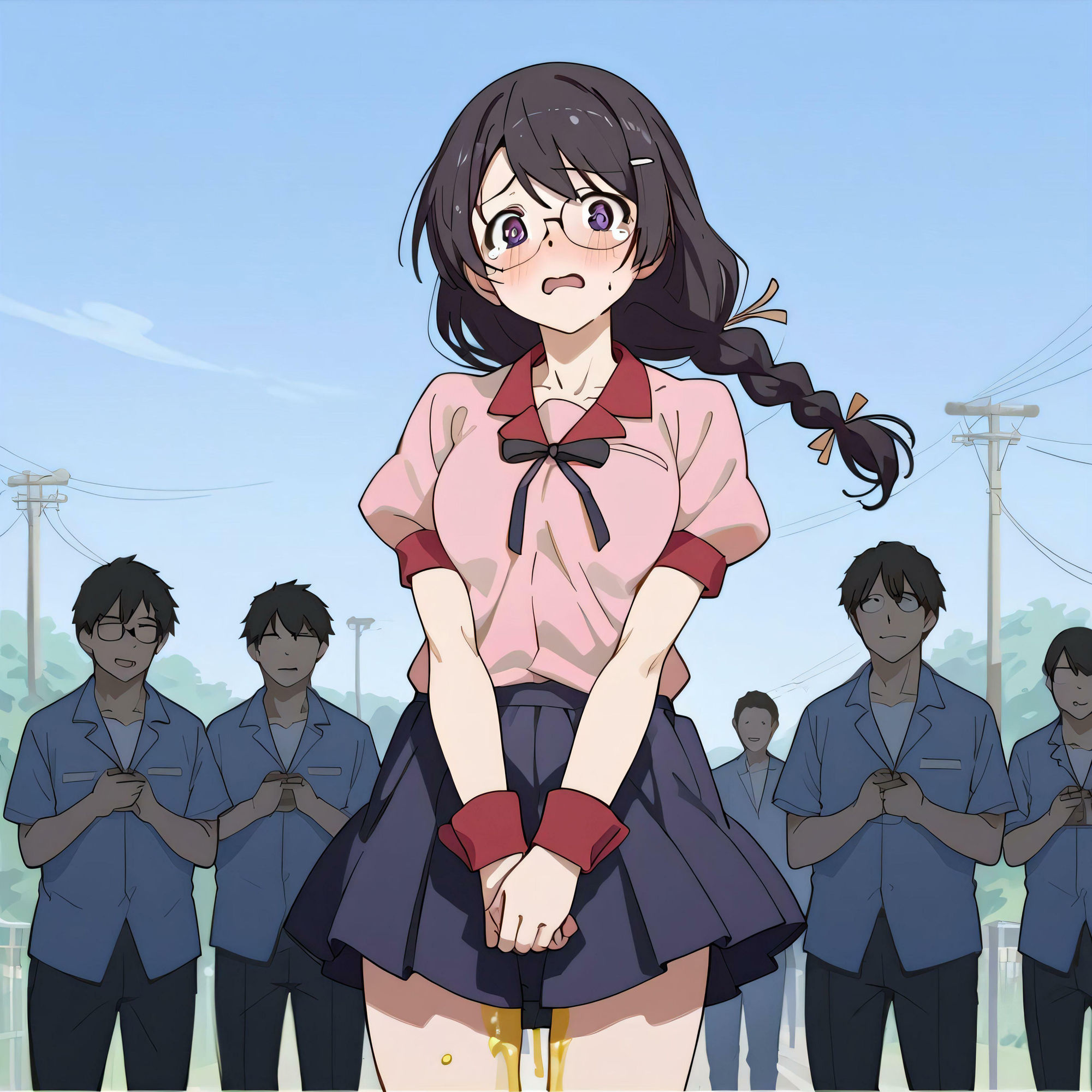 サンプル画像3:逃げても逃げなくても一緒(クラウドテクニカ) [d_419785]