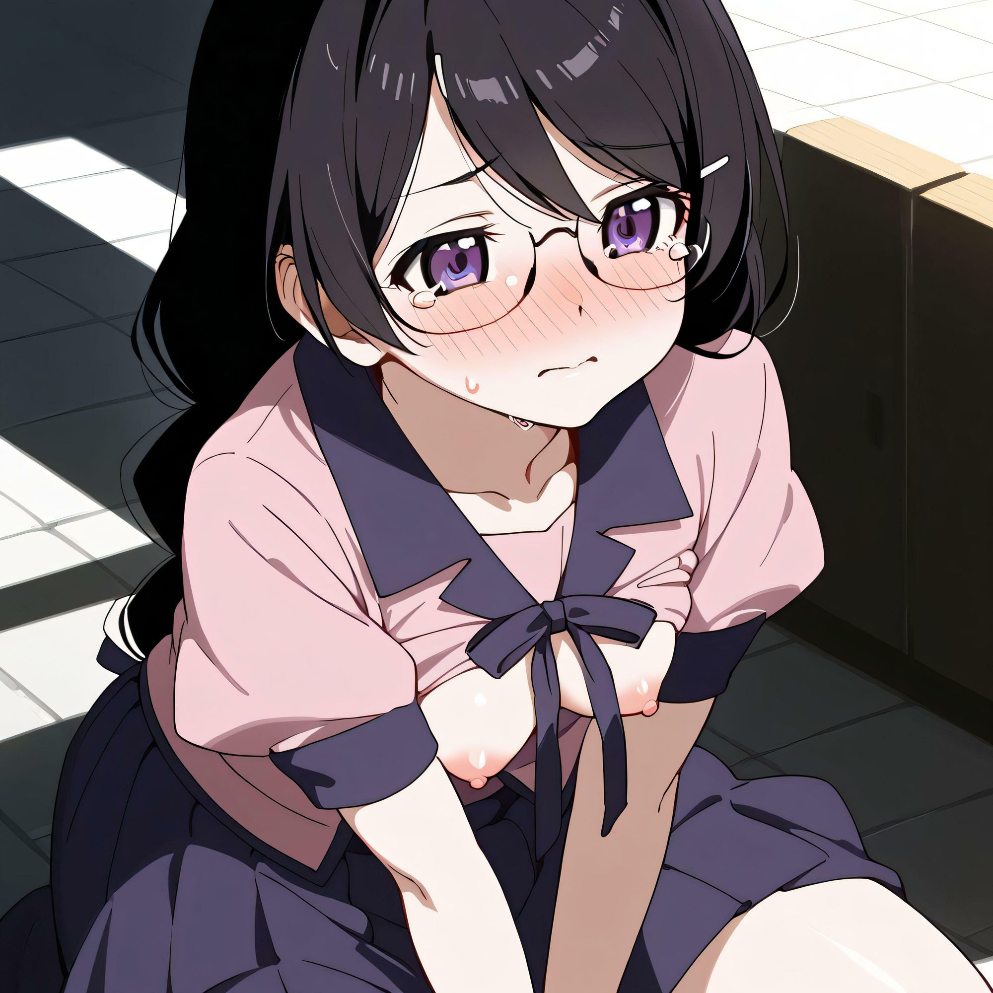 サンプル画像1:全部は脱がないわ(サンダーボルトラボ) [d_419788]