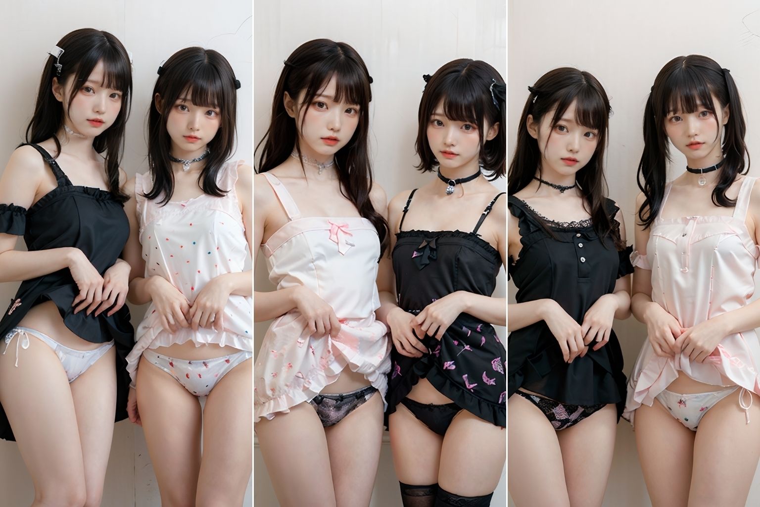 サンプル画像6:地雷系 トー横女子校生(AI販売プロジェクト) [d_419812]