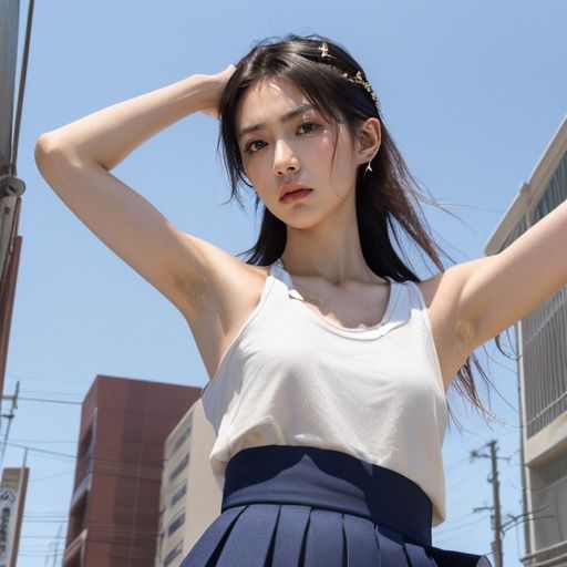 サンプル画像2:AI女子のリアルなワキ(AIwoman-fetishism) [d_419915]