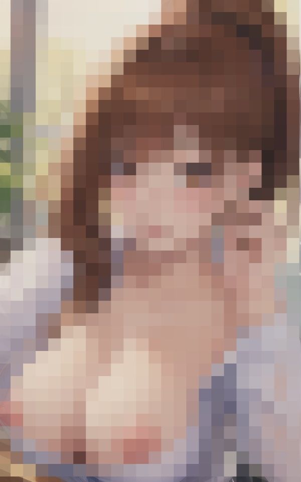 サンプル画像4:いやらしい身体つきの巨乳美女(Rabbitラボ) [d_419995]