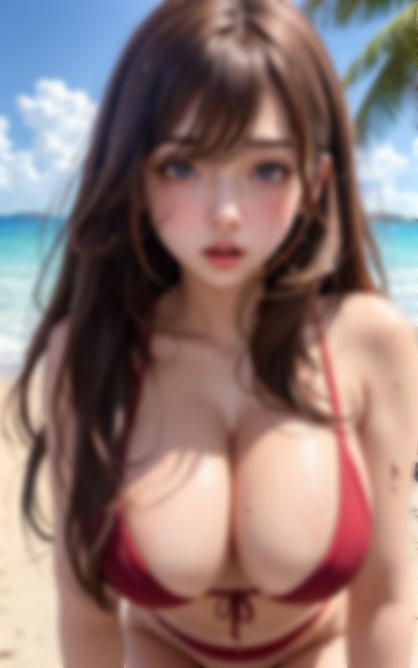 サンプル画像1:淫らなセクシーバディで男を色仕掛けするエッチな水着痴女画像集(えいあい革命) [d_420055]