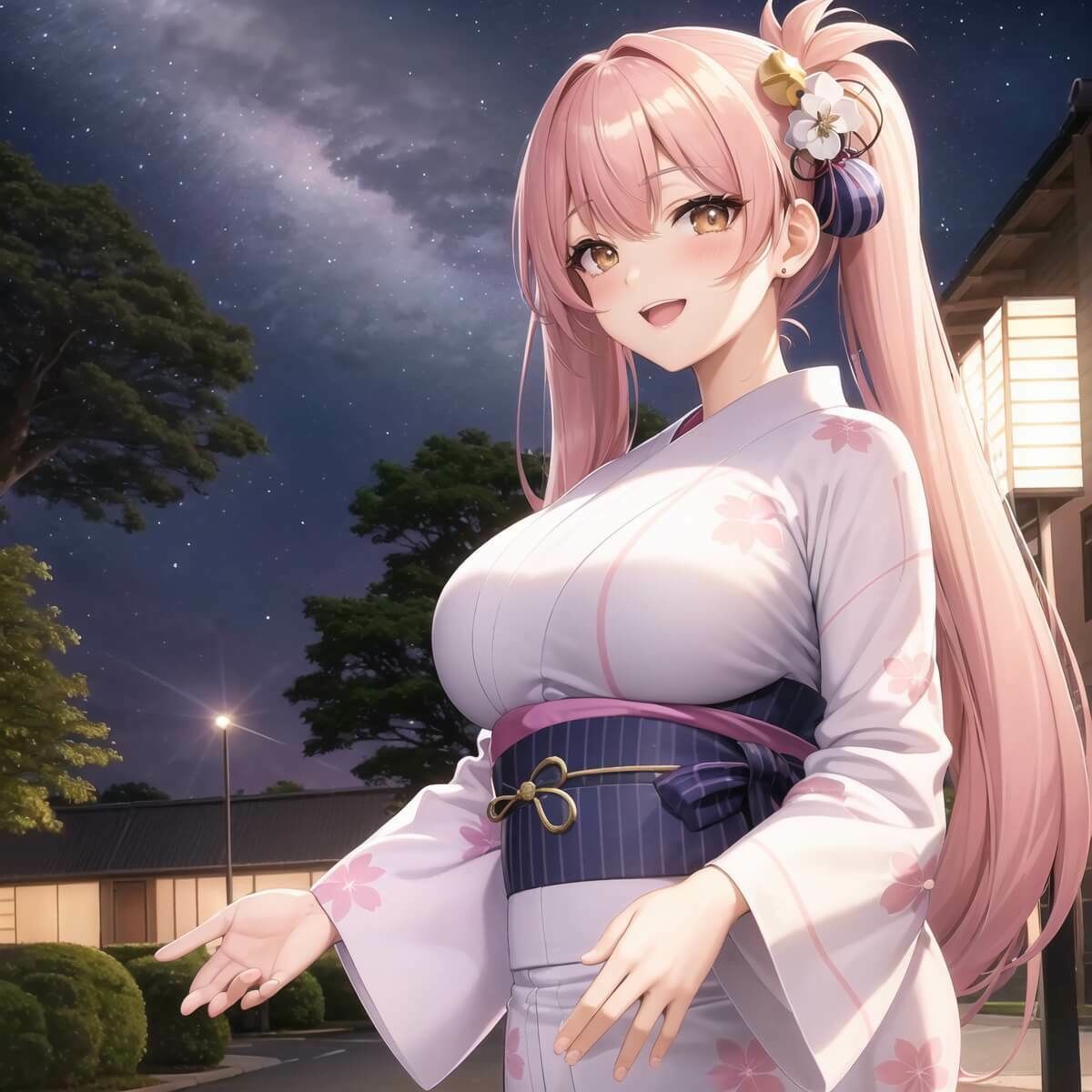 サンプル画像3:君と最後の夏祭り【セリフ付き10枚付き！美麗画像400枚収録】(ほわいとえんじぇる) [d_420078]