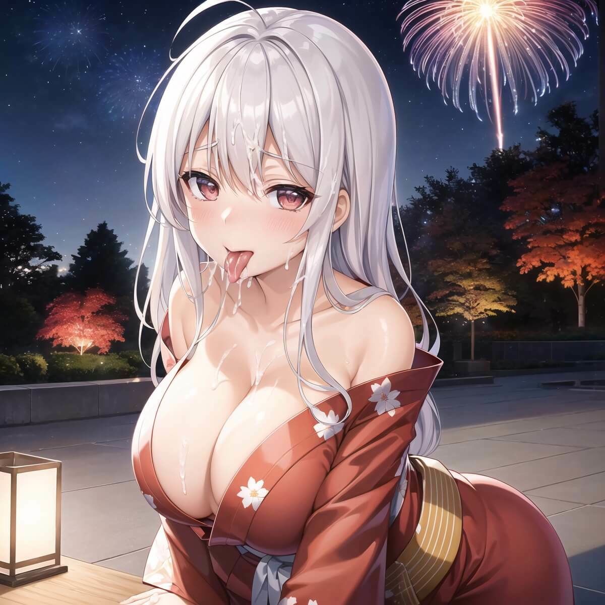 サンプル画像6:君と最後の夏祭り5【セリフ付き10枚付き！美麗画像400枚収録】(ほわいとえんじぇる) [d_420093]