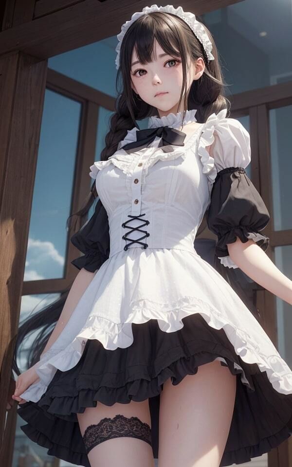 サンプル画像6:どんなパンツ穿いてるんですか？(AIラボ) [d_420100]