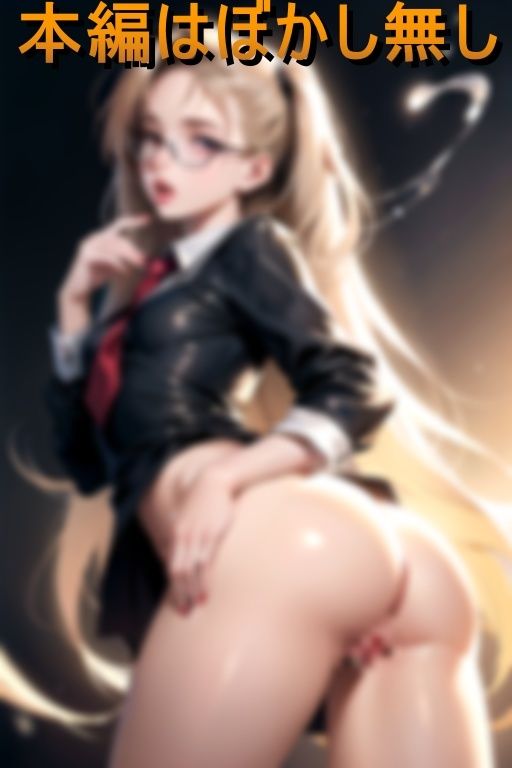 サンプル画像6:品行方正な生徒会長の隠された裏の顔が卑猥過ぎてヤバい(ぼんきき) [d_420164]