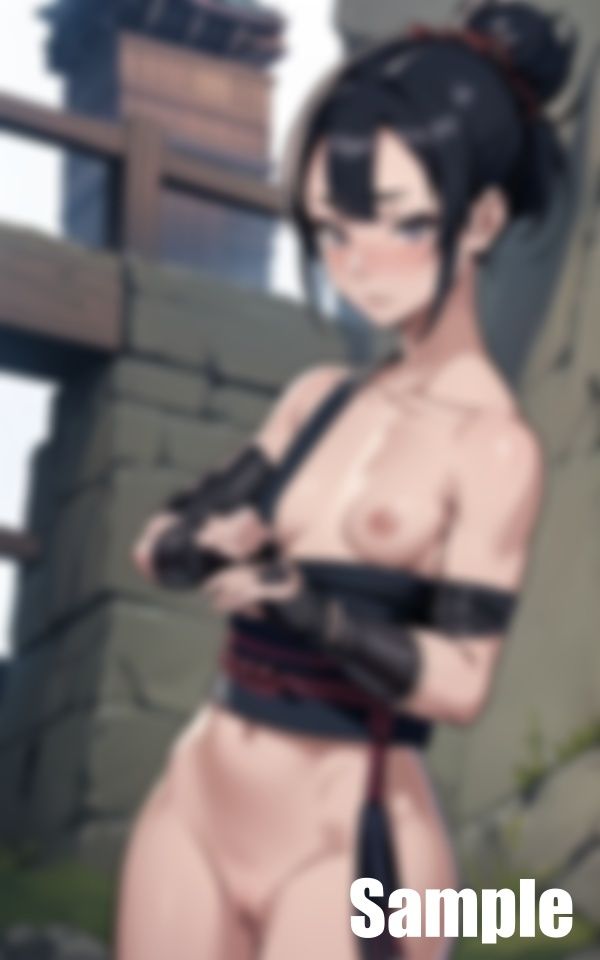 サンプル画像2:熟女くノ一 女忍者(ねくとる) [d_420197]