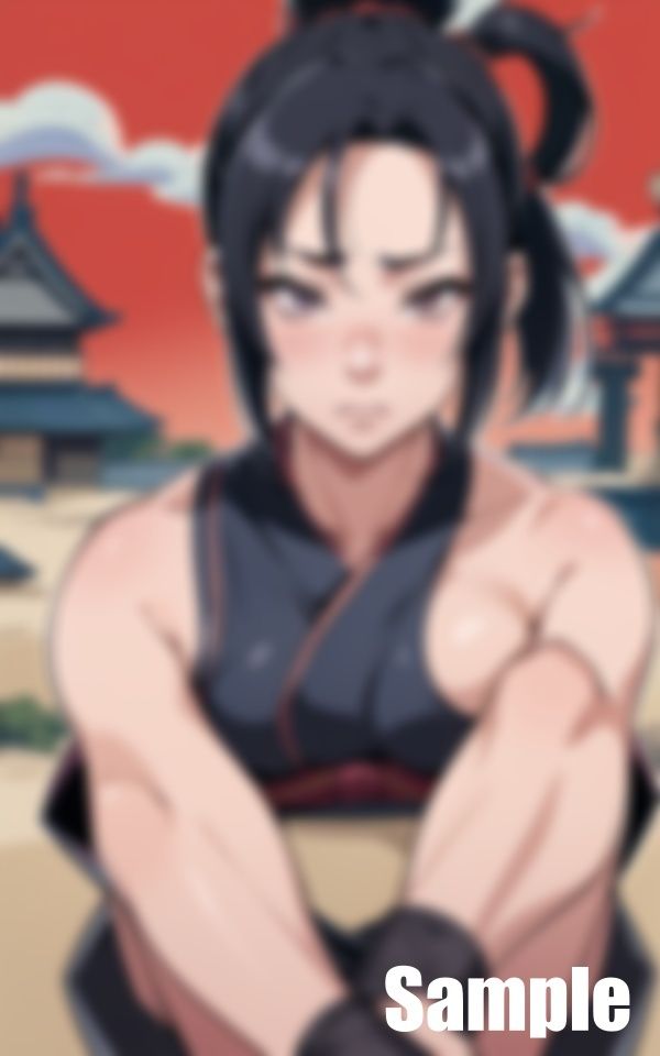 サンプル画像5:熟女くノ一 女忍者(ねくとる) [d_420197]