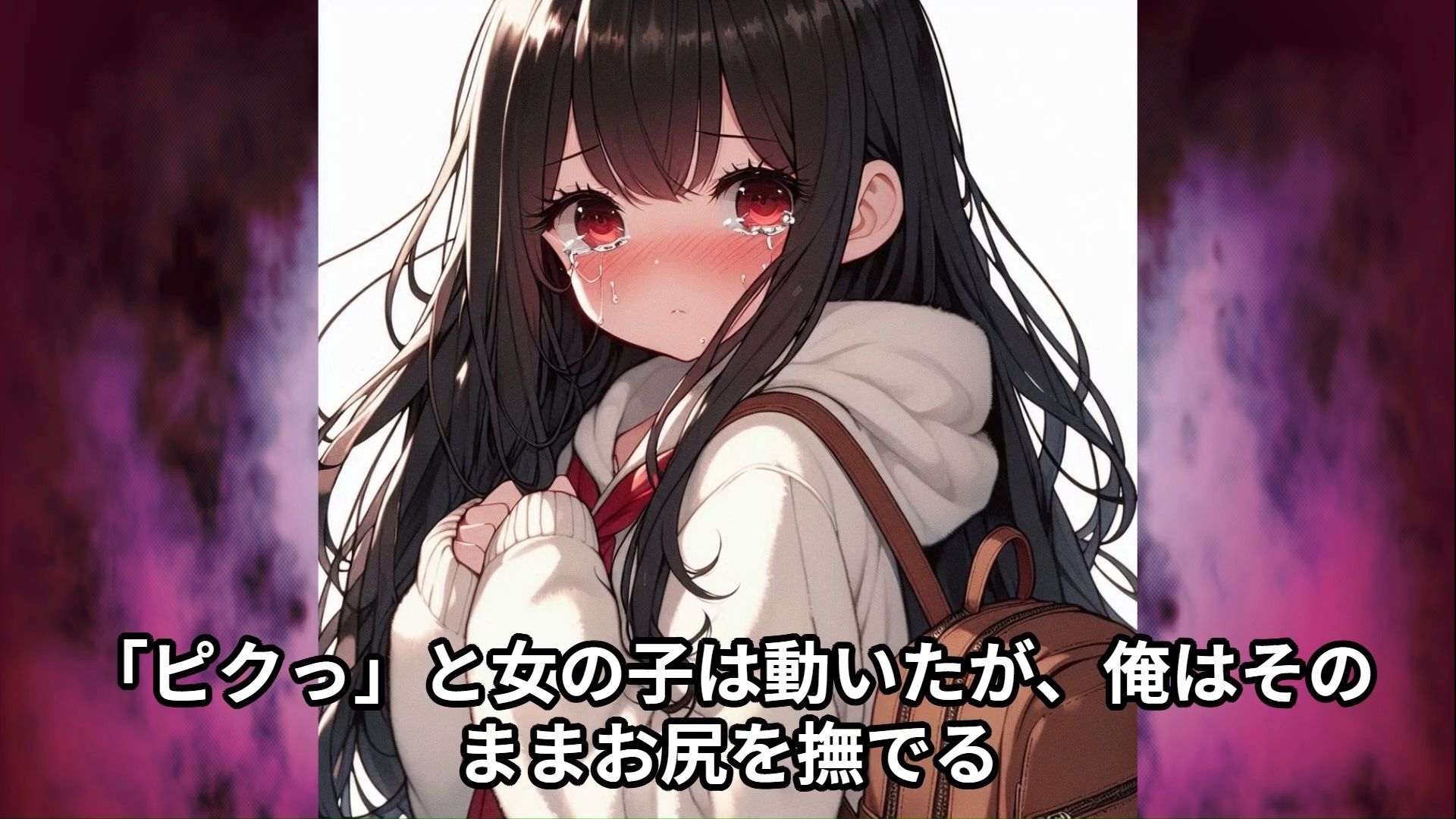 サンプル画像4:【J○痴●体験告白】クリスマスに彼氏とデート中の女子○○○が、満員電車でなすすべもなくNTR痴●された話(少女痴●体験告白) [d_420225]